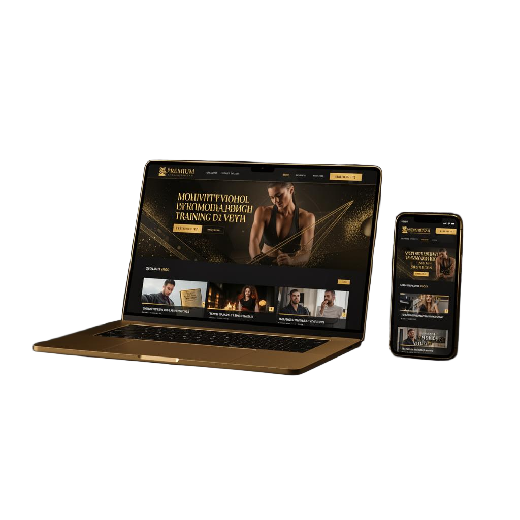 Aulas em vídeo no notebook e celular